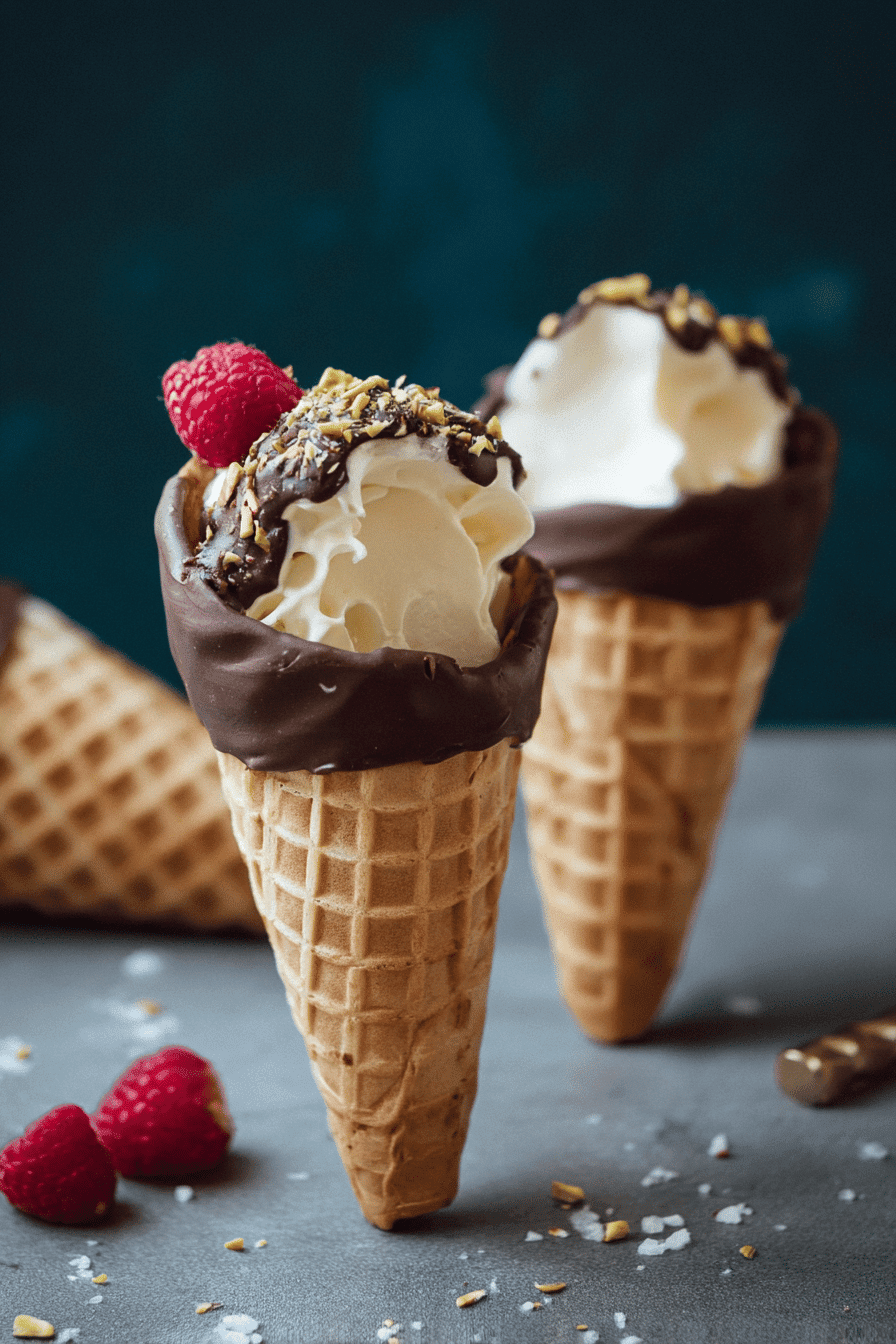 Easy Italian Cannoli Cones: A Sicilian Dessert Twist
